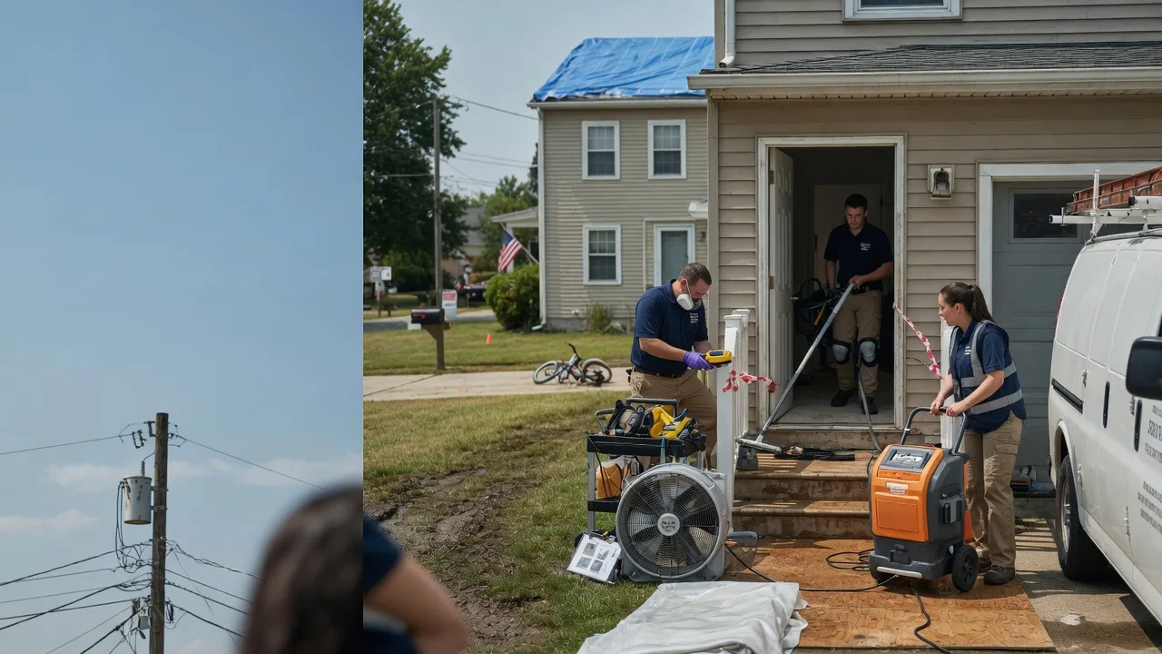 Water Damage Repair in Gladys, VA near me